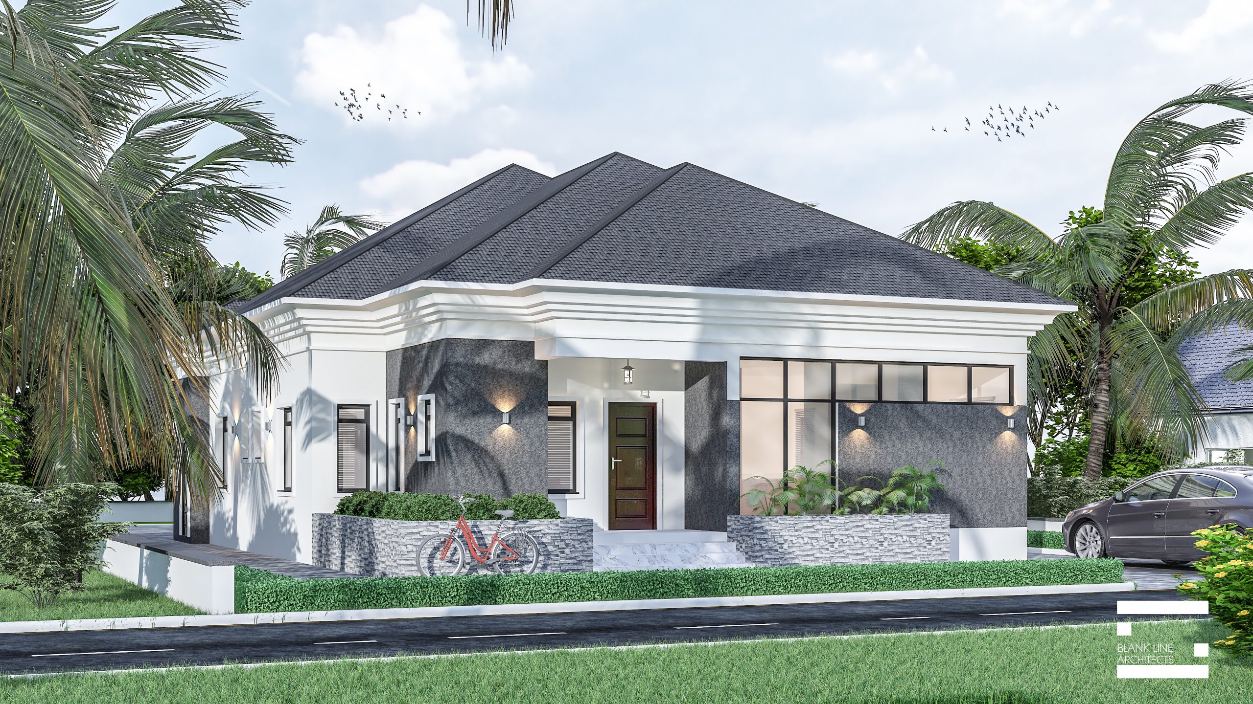 4 Bedroom Bungalow Projects Blank